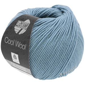 Lana Grossa COOL WOOL   Uni | 2102-grigio blu