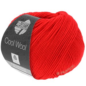 Lana Grossa COOL WOOL   Uni | 0417-rosso luminoso