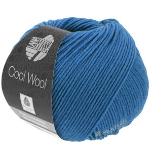 Lana Grossa COOL WOOL   Uni | 0555-blu cobalto