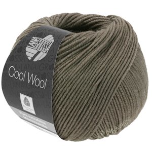 Lana Grossa COOL WOOL   Uni | 0558-grigio marrone