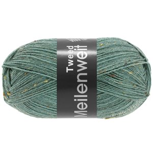 Lana Grossa MEILENWEIT 100g Tweed | 166-verde grigio